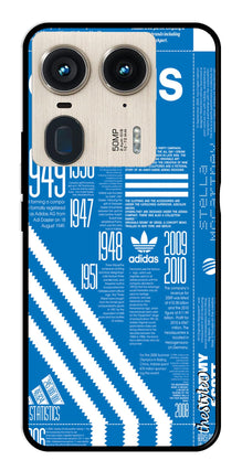 Adidas Design Metal Mobile Case for Moto Edge 50 Ultra 5G