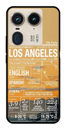 Los Angeles Metal Mobile Case for Moto Edge 50 Ultra 5G