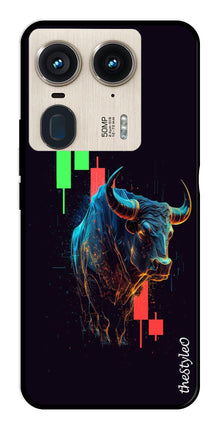 Stock Market Metal Mobile Case for Moto Edge 50 Ultra 5G