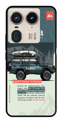 Land Cruiser Metal Mobile Case for Moto Edge 50 Ultra 5G