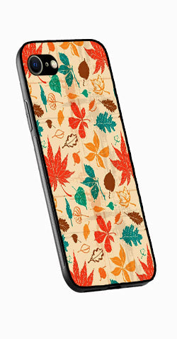 Leafs Design Metal Mobile Case for iPhone 6  (Design No -14)