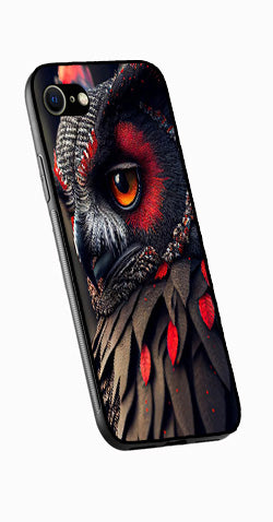 Owl Design Metal Mobile Case for iPhone 6  (Design No -26)