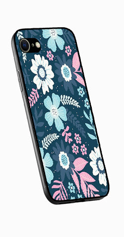 Flower Leaves Design Metal Mobile Case for iPhone 6  (Design No -50)