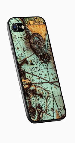 Map Design Metal Mobile Case for iPhone 6  (Design No -54)