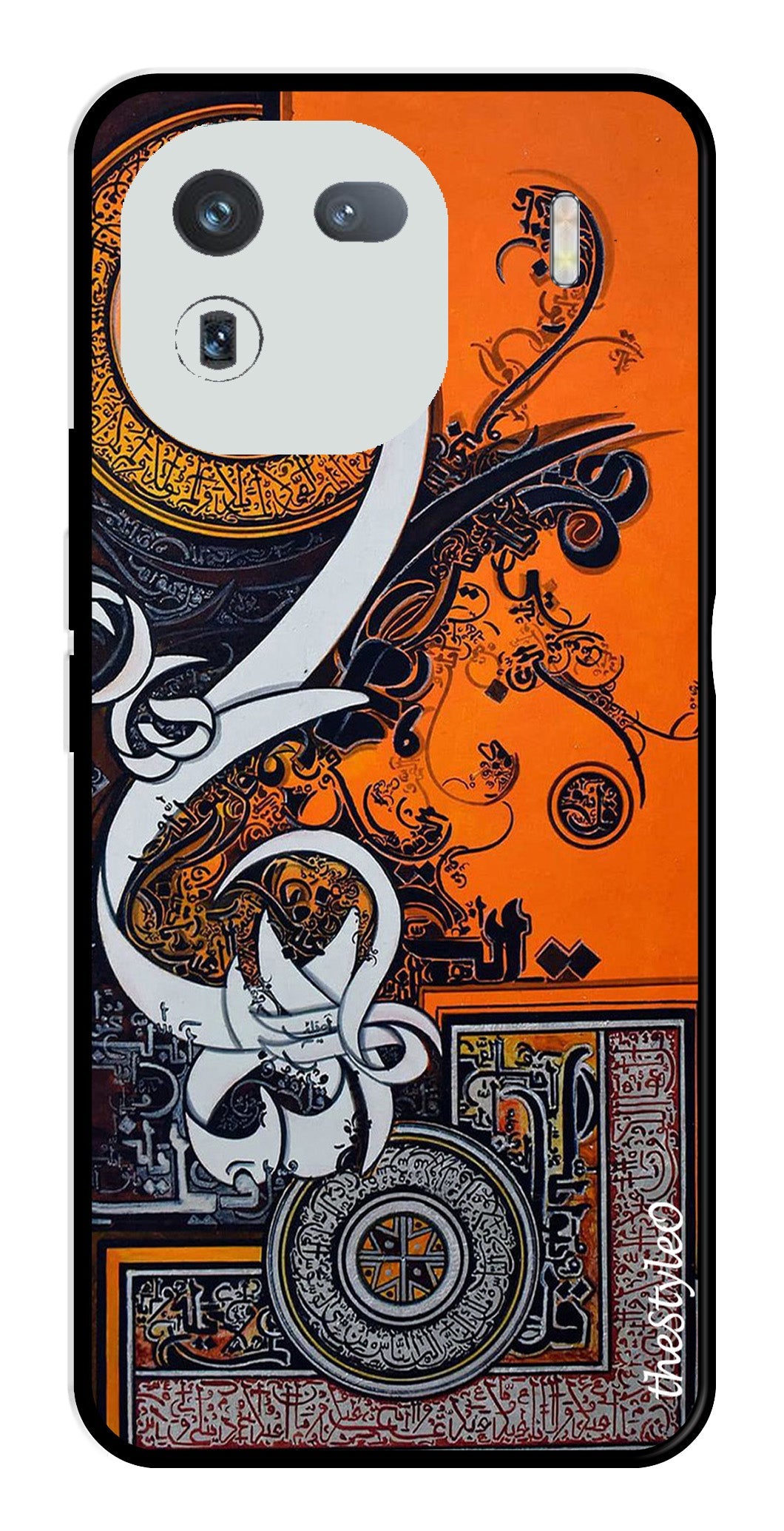 Oum Design Metal Mobile Case for iQOO 12 5G (Design No -15)