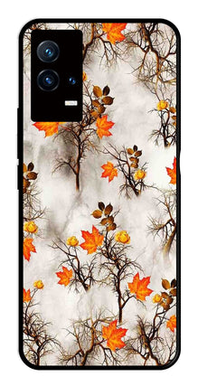 Autumn leaves Metal Mobile Case for iQOO 8 5G