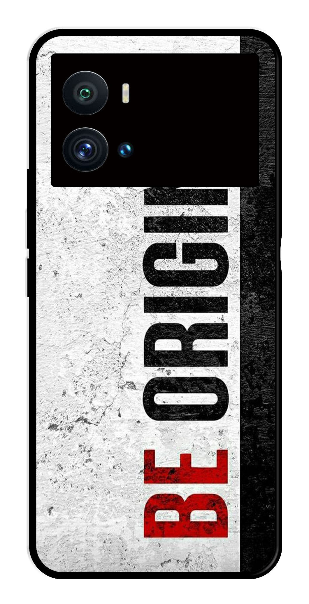 Be Original Metal Mobile Case for iQOO 9 Pro   (Design No -38)