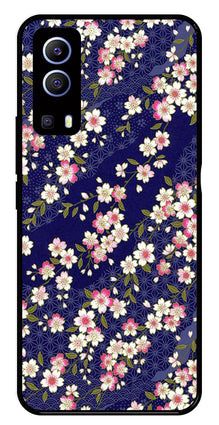 Flower Design Metal Mobile Case for iQOO Z3