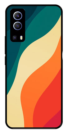 Muted Rainbow Metal Mobile Case for iQOO Z3