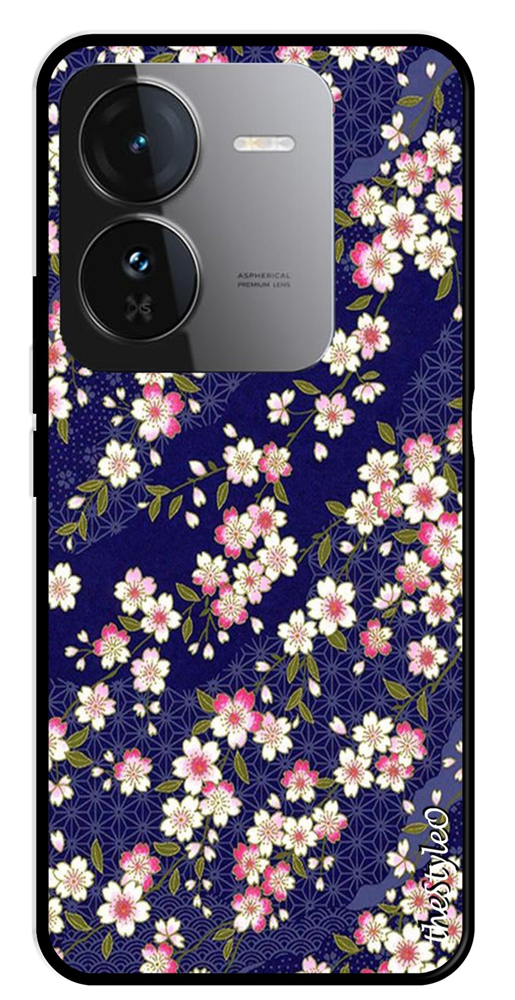 Marble Design Metal Mobile Case for iQOO Z9 5G (Design No -24)