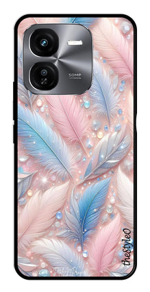 Feather Design Metal Mobile Case for iQOO Z9X 5G