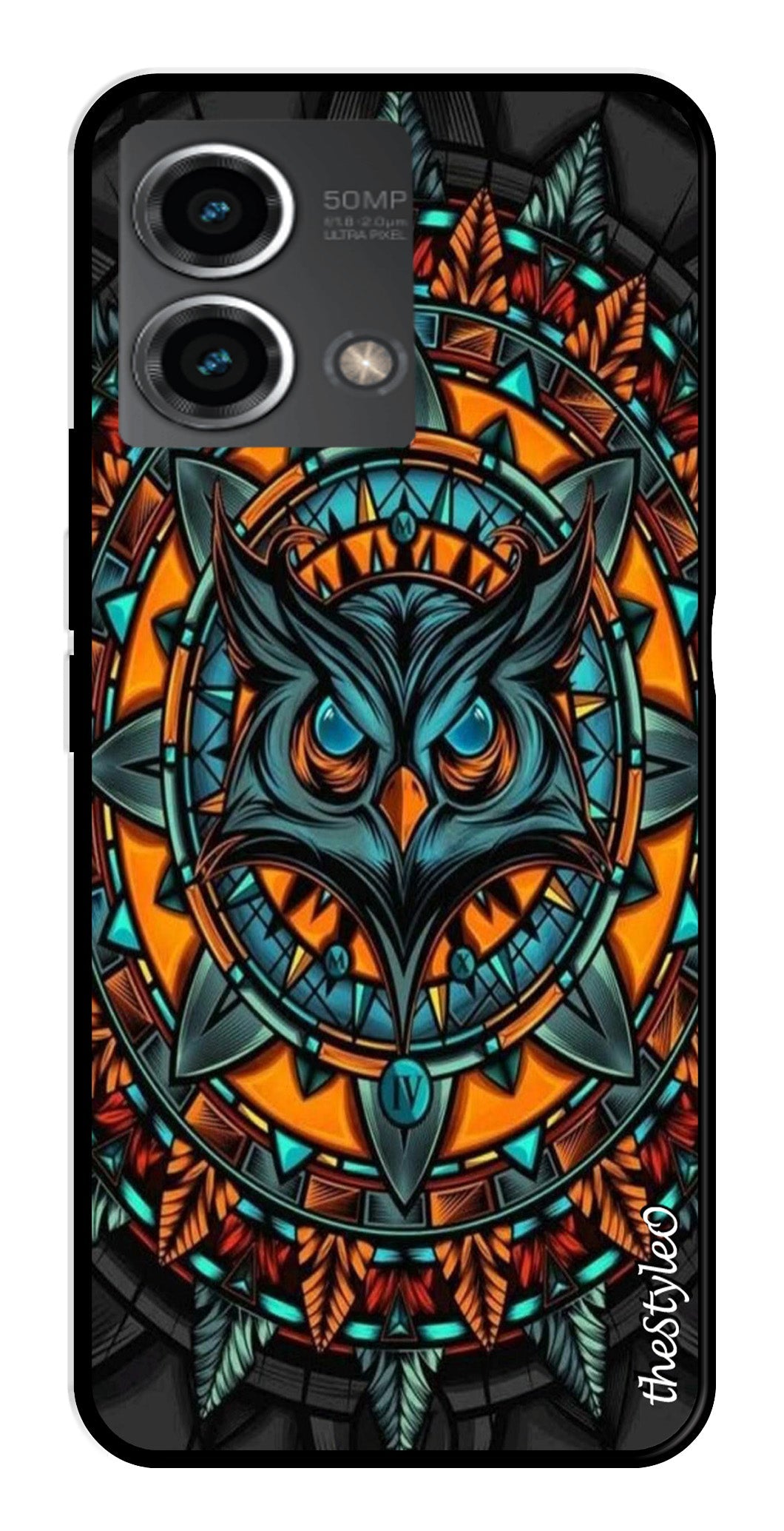 Gamer Pattern Metal Mobile Case for Moto G Stylus (Design No -41)