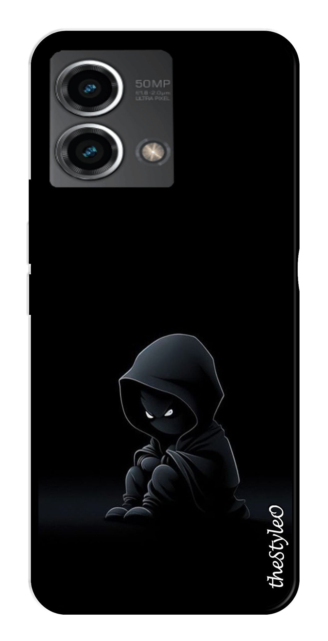 Kid Cartoon Metal Mobile Case for Moto G Stylus (Design No -60)