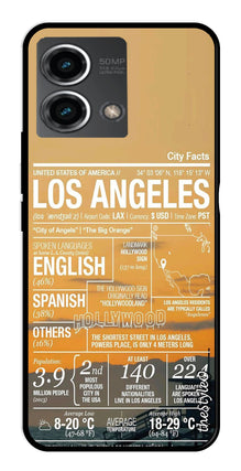 Los Angeles Metal Mobile Case for Moto G Stylus