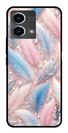 Feather Design Metal Mobile Case for Moto G Stylus