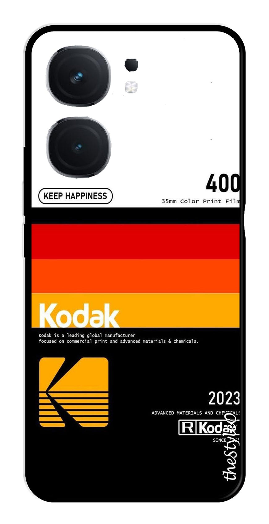 Kodak Design Metal Mobile Case for iQOO Neo 9 Pro 5G (Design No -65)