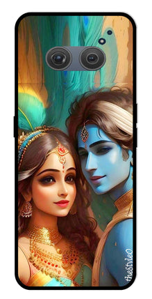 Lord Radha Krishna Metal Mobile Case for Redmi 10 Prime