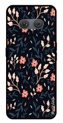 Floral Pattern Metal Mobile Case for Redmi 10 Prime