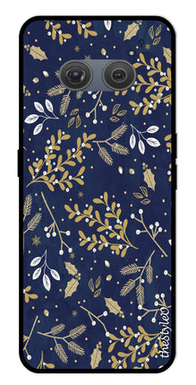 Leaves Design Metal Mobile Case for Redmi 10 Prime