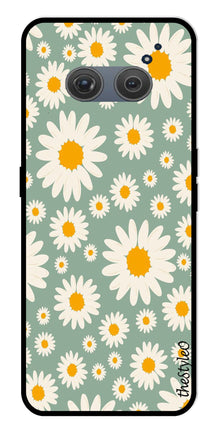 Floral Design Metal Mobile Case for Redmi 10 Prime