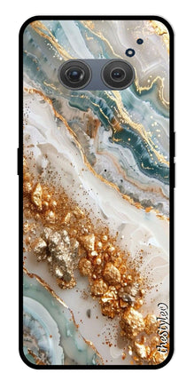 Marble Design Metal Mobile Case for Redmi 10 Prime