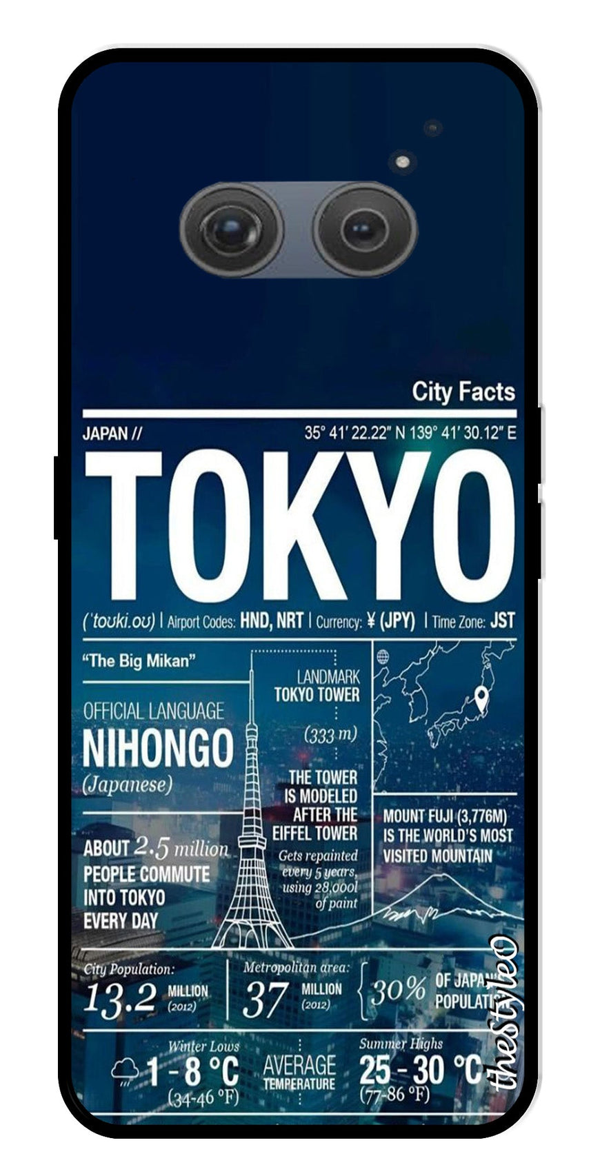 Tokyo Metal Mobile Case for Redmi 10 Prime (Design No -93)