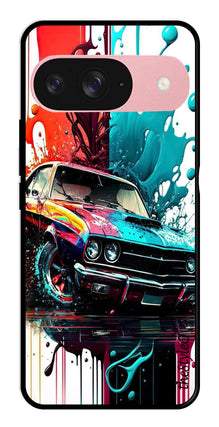 Marble Design Metal Mobile Case for Google Pixal 9
