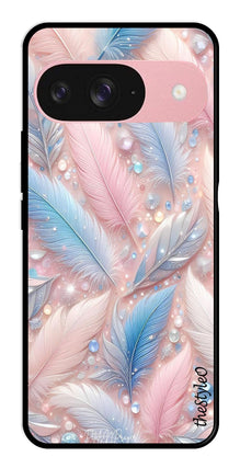 Feather Design Metal Mobile Case for Google Pixal 9