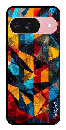 Abstract Art Metal Mobile Case for Google Pixel 9 Pro