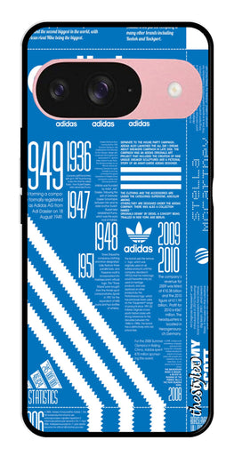 Adidas Design Metal Mobile Case for Google Pixel 9 Pro (Design No -58)