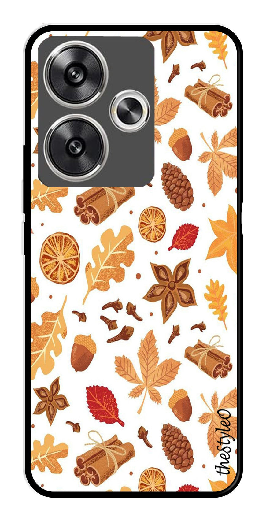 Sea Shore Metal Mobile Case for Poco F6 5G (Design No -18)