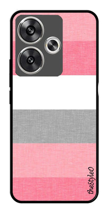 Hearts Pattern Metal Mobile Case for Poco F6 5G