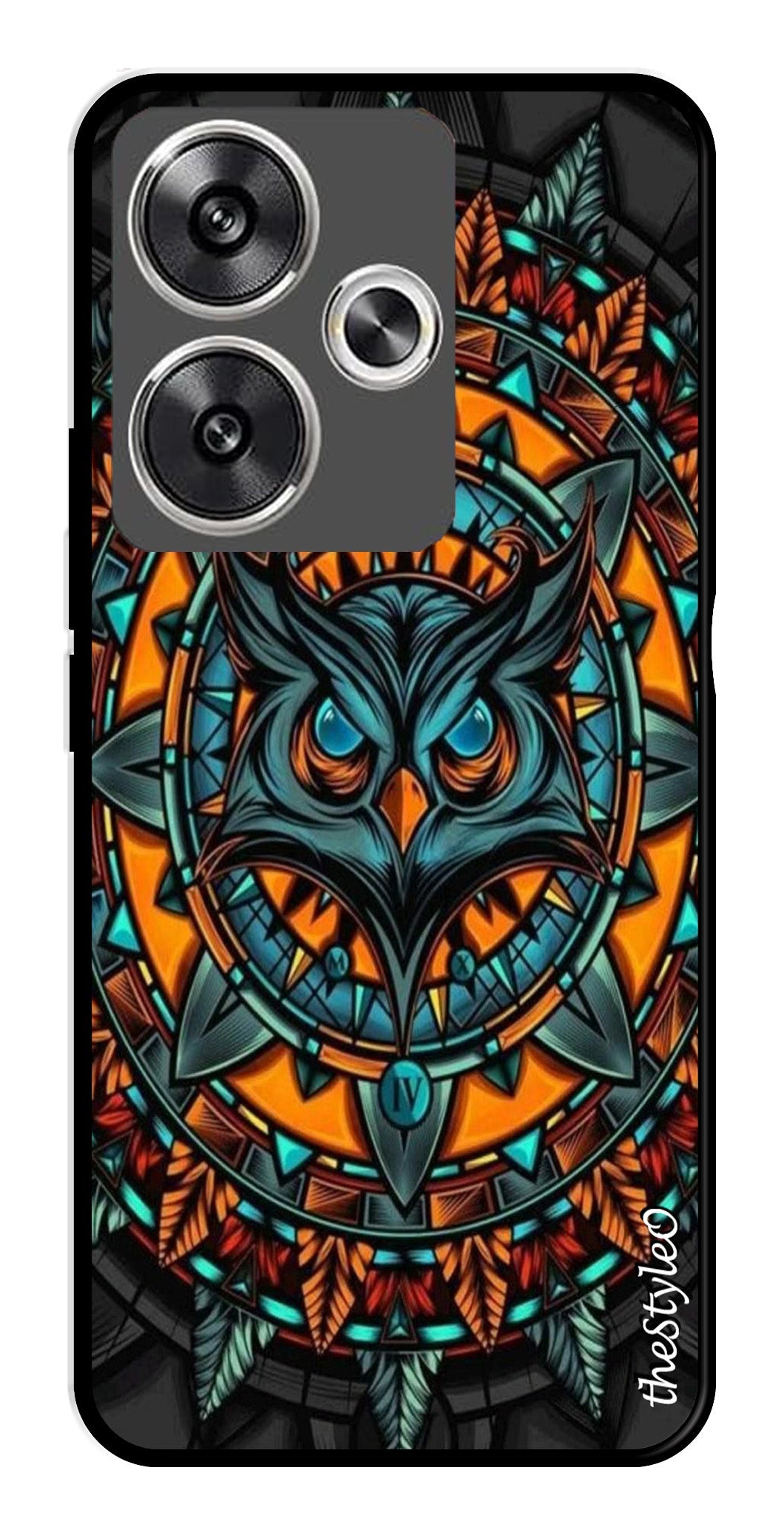 Gamer Pattern Metal Mobile Case for Poco F6 5G (Design No -41)