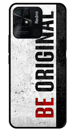 Be Original Metal Mobile Case for Redmi 10   (Design No -38)