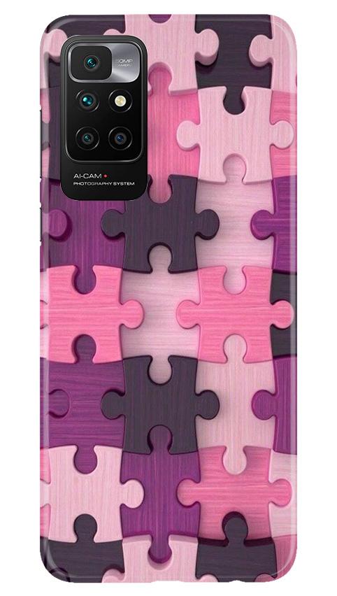 Puzzle Case for Redmi 10 Prime (Design - 199)