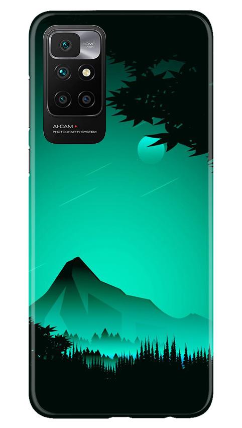 Moon Mountain Case for Redmi 10 Prime (Design - 204)