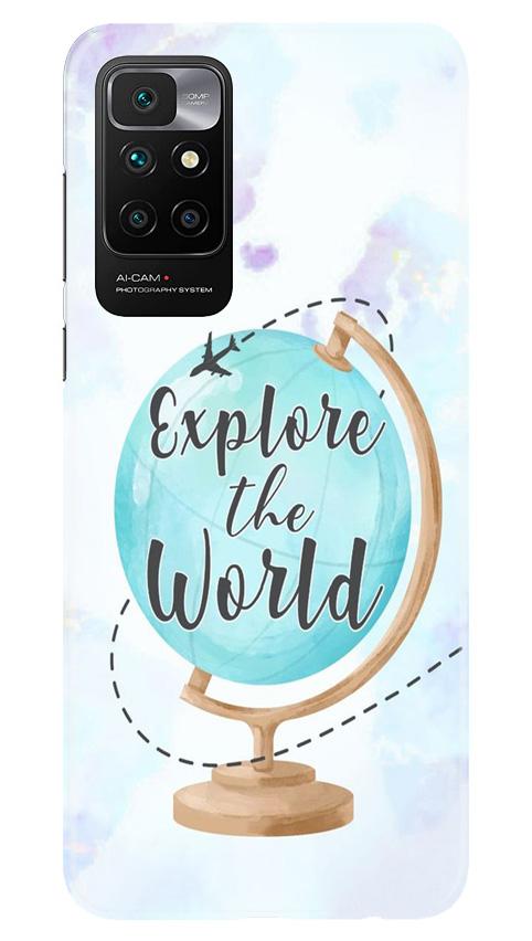 Explore the World Case for Redmi 10 Prime (Design No. 207)