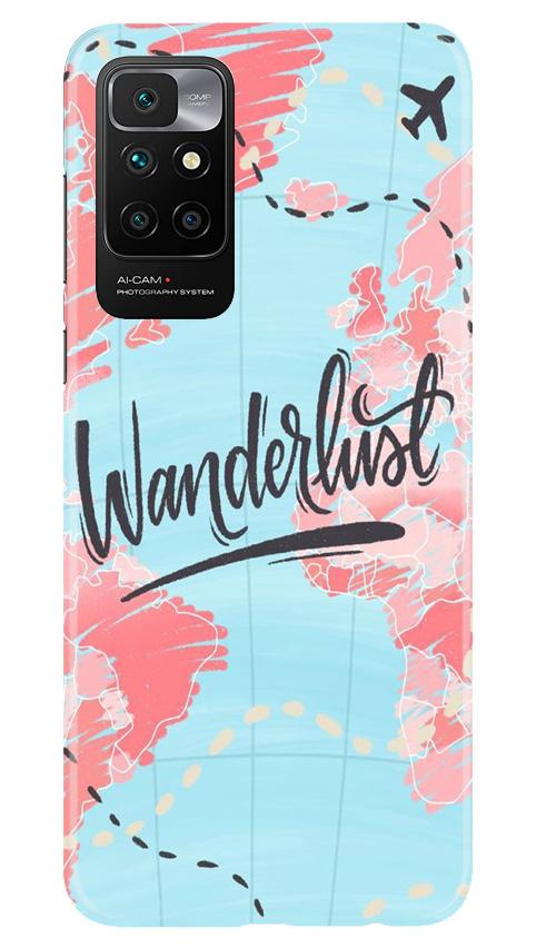 Wonderlust Travel Case for Redmi 10 Prime (Design No. 223)