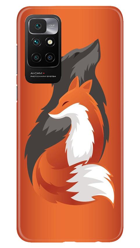 Wolf  Case for Redmi 10 Prime (Design No. 224)