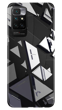 Modern Art Mobile Back Case for Redmi 10 Prime (Design - 230)