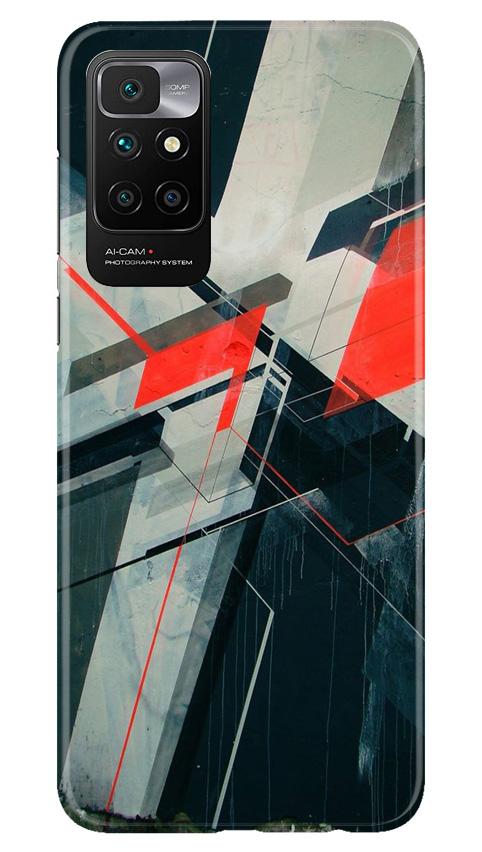 Modern Art Case for Redmi 10 Prime (Design No. 231)