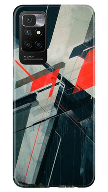 Modern Art Mobile Back Case for Redmi 10 Prime (Design - 231)