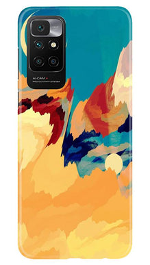 Modern Art Mobile Back Case for Redmi 10 Prime (Design - 236)