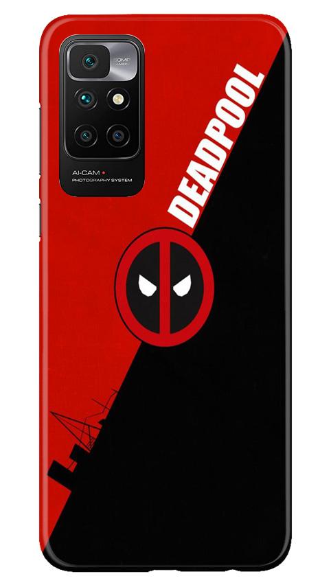 Deadpool Case for Redmi 10 Prime (Design No. 248)