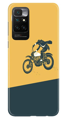 Bike Lovers Mobile Back Case for Redmi 10 Prime (Design - 256)