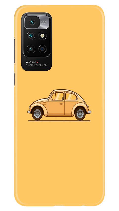 Vintage Car Case for Redmi 10 Prime (Design No. 262)