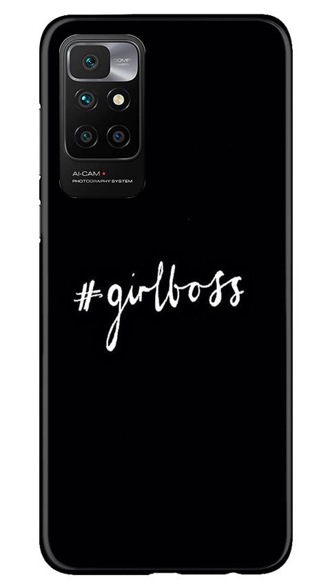 #GirlBoss Case for Redmi 10 Prime (Design No. 266)