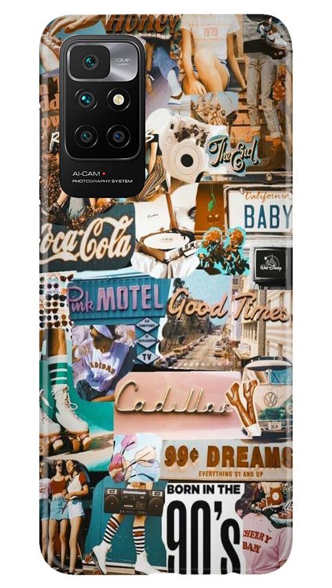 Vintage Design Case for Redmi 10 Prime (Design No. 284)