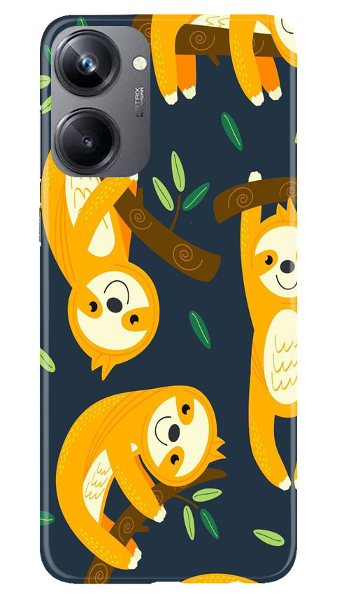 Racoon Pattern Case for Realme 10 Pro 5G