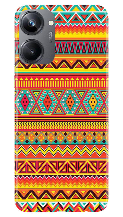 Zigzag line pattern Case for Realme 10 Pro 5G